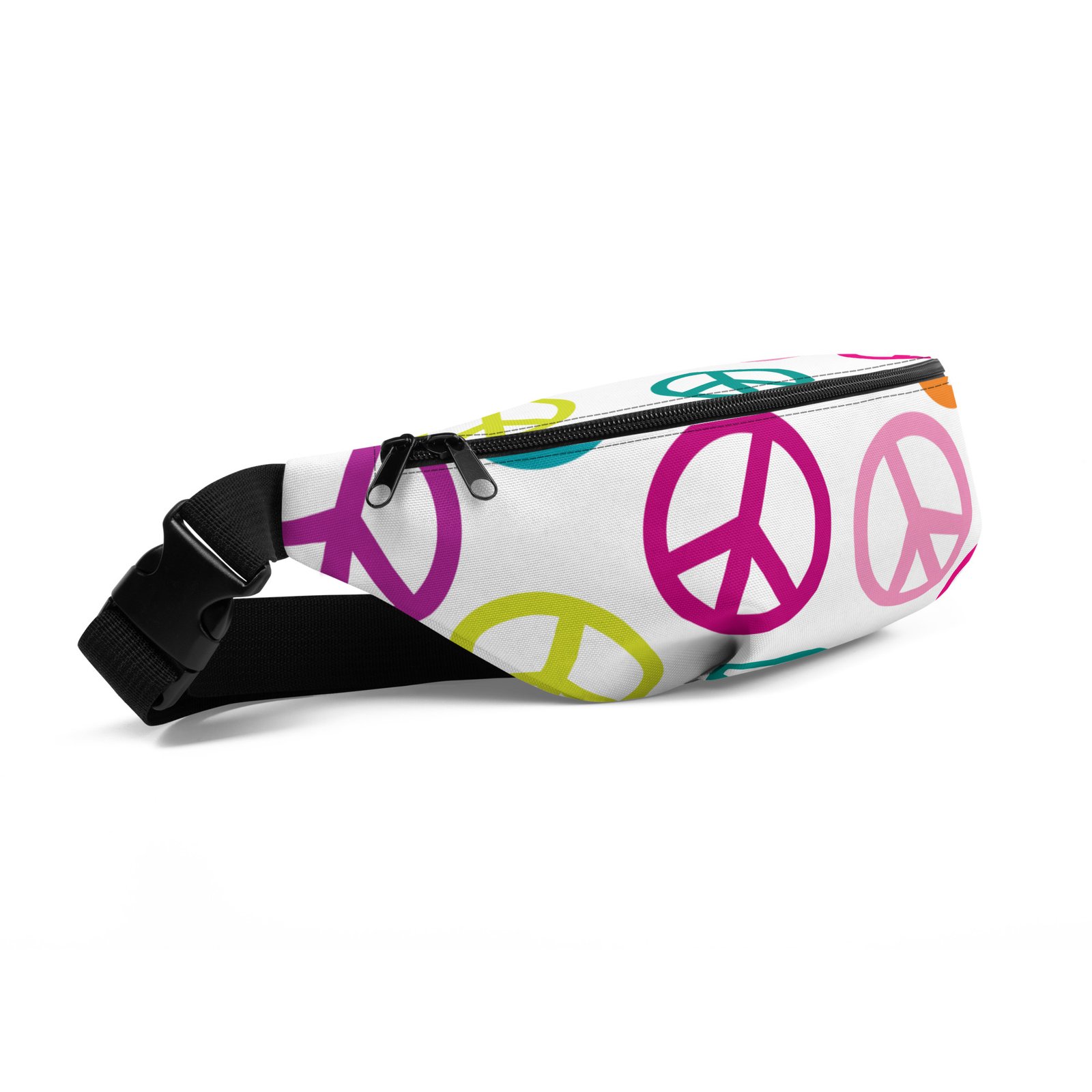 Peace Sign Pattern Fanny Pack - Image 2