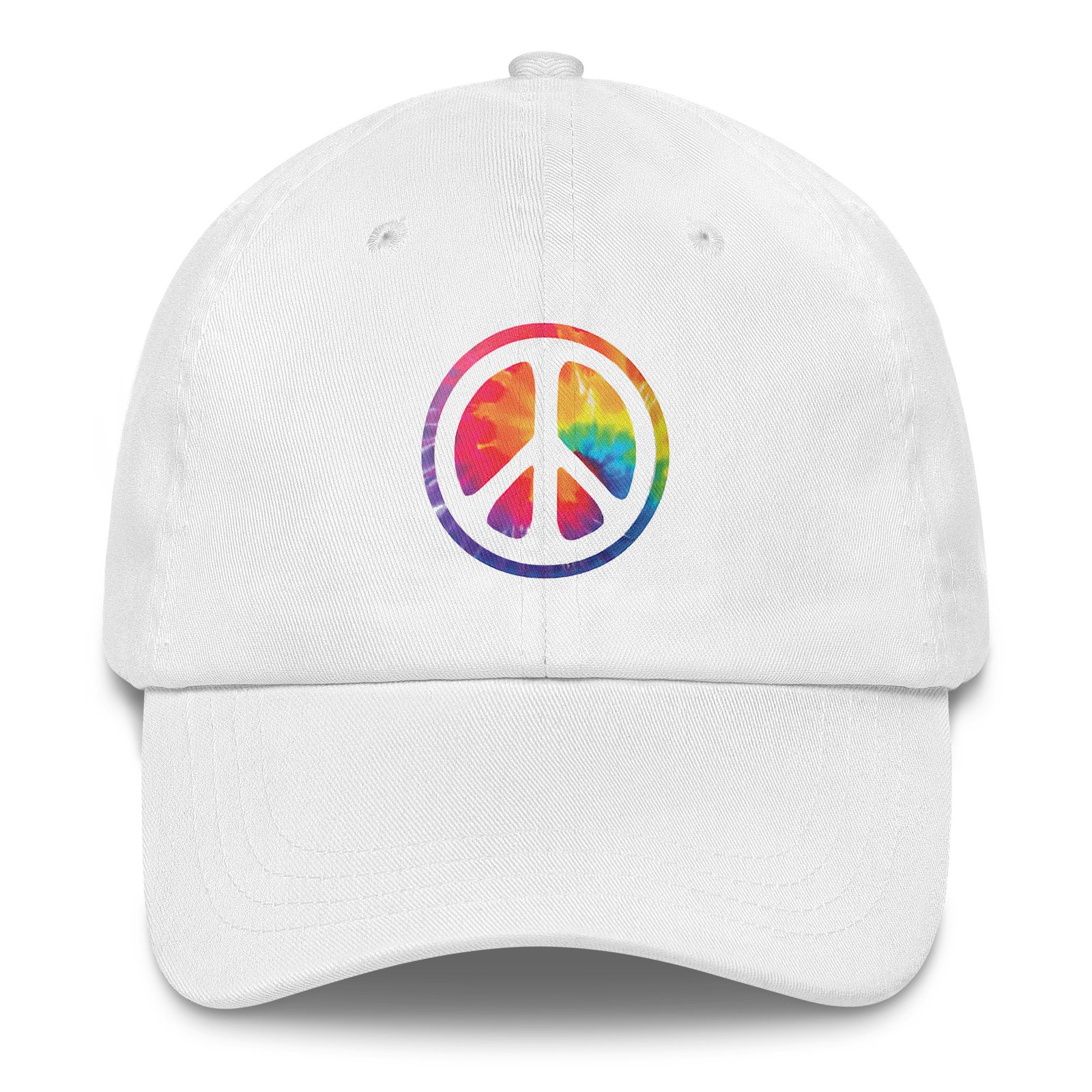 Retro Peace Sign Dad hat