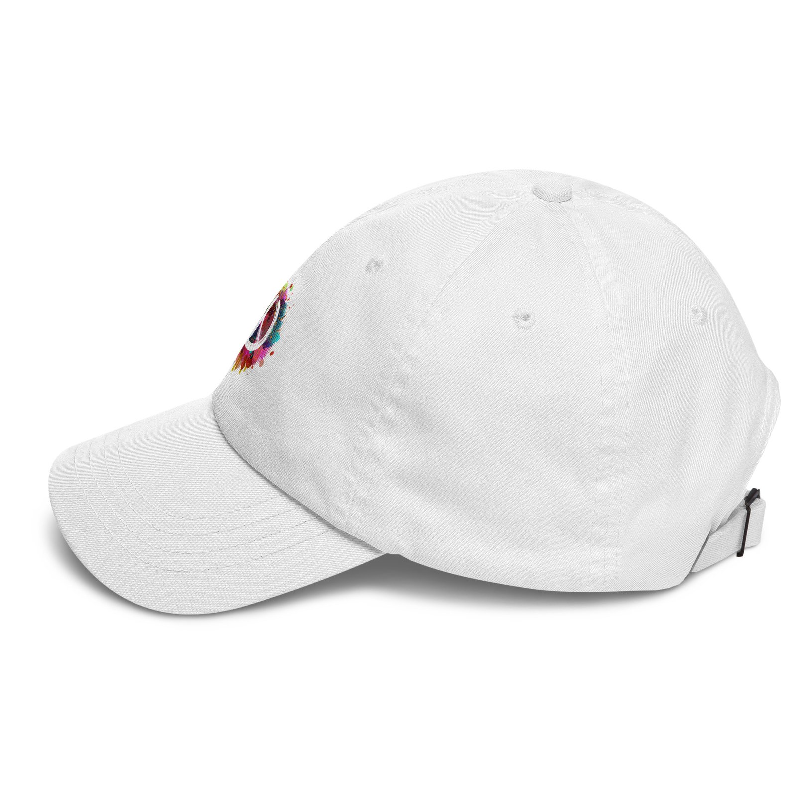 Splatter Peace Sign Dad hat - Image 3