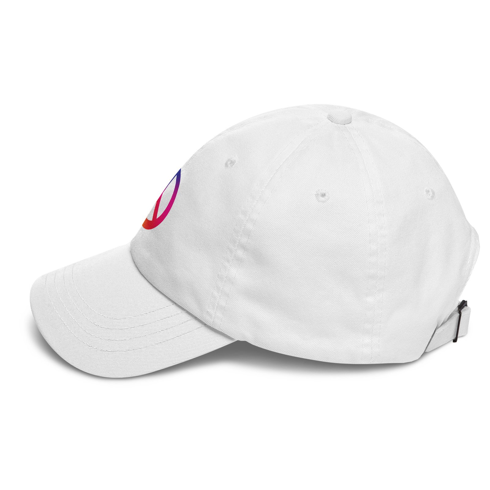 Tie Dye Peace Sign Dad hat - Image 3