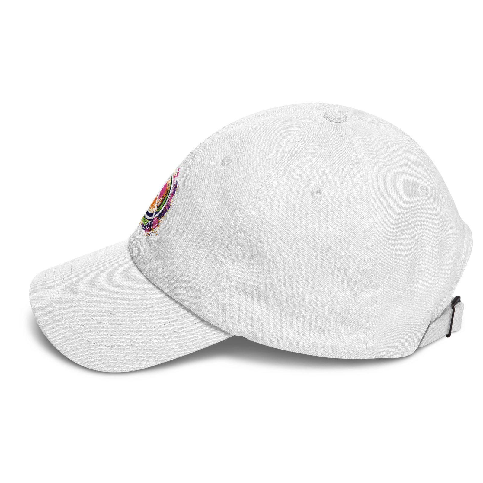 Swirl Peace Sign Dad Hat - Image 3