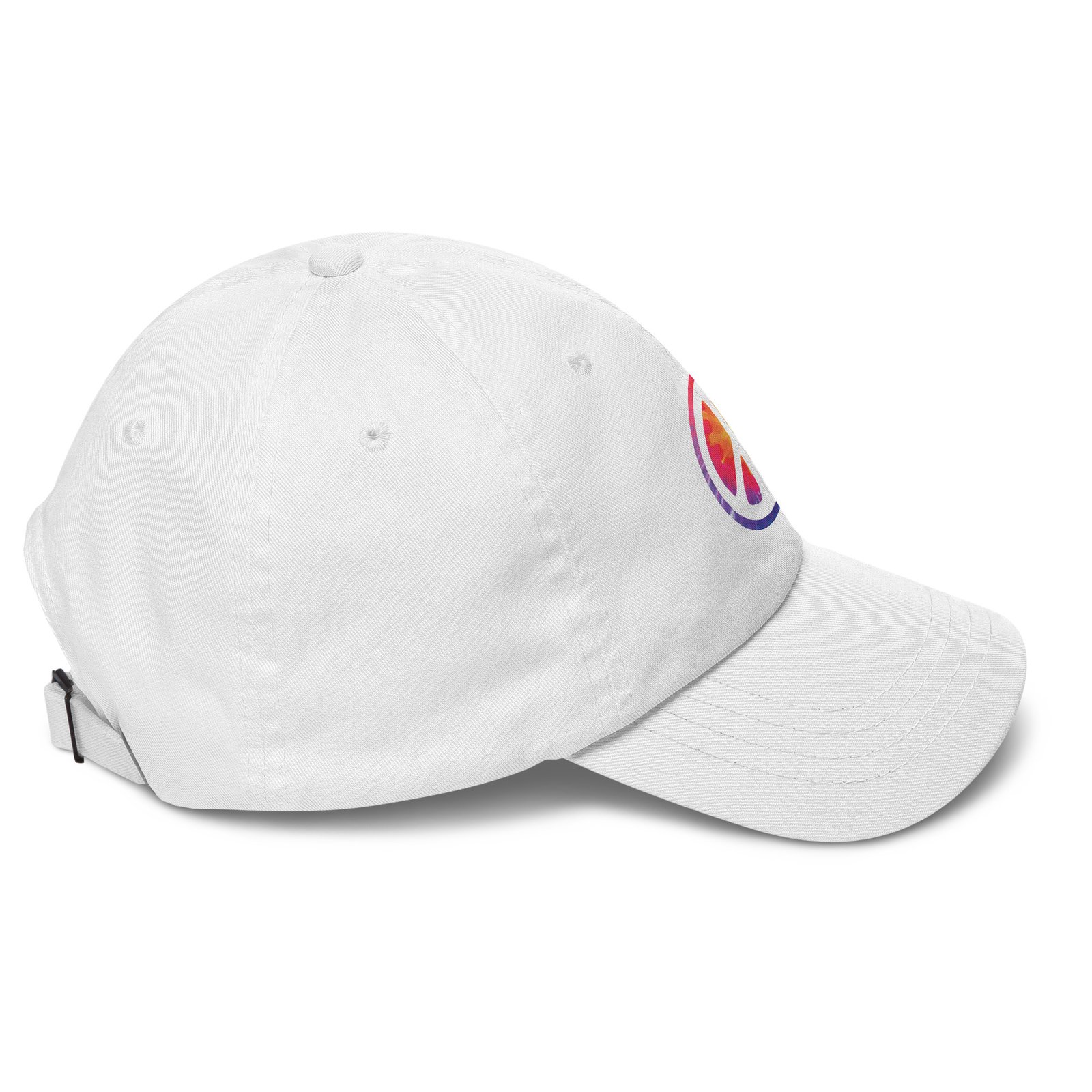 Retro Peace Sign Dad hat - Image 4