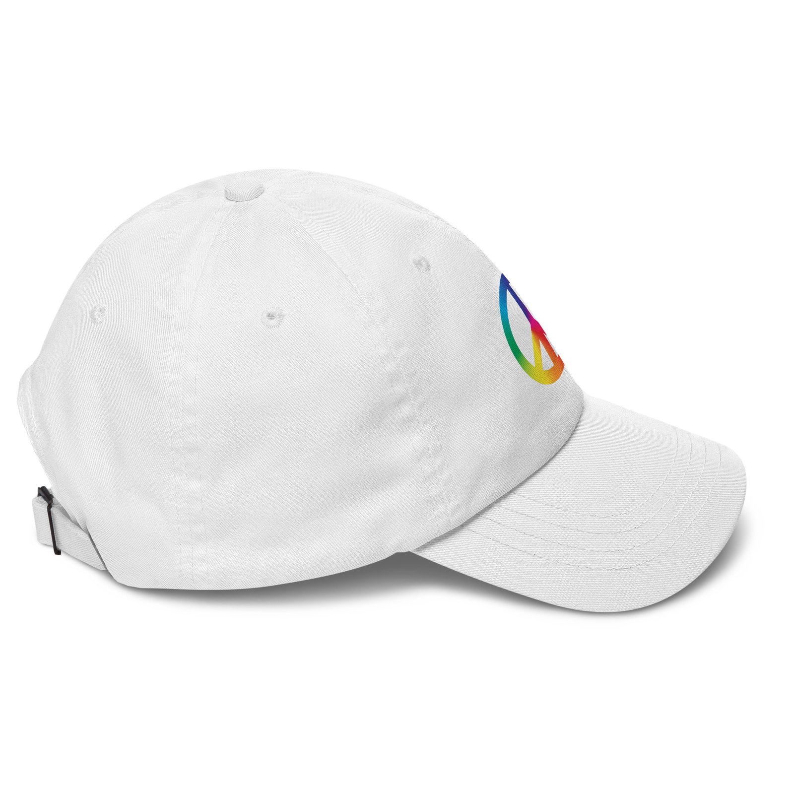 Tie Dye Peace Sign Dad hat - Image 4