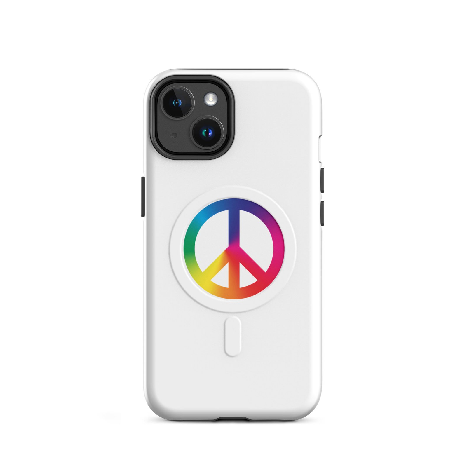 Tie Dye Peace Sign MagSafe® tough case for iPhone® - Image 2