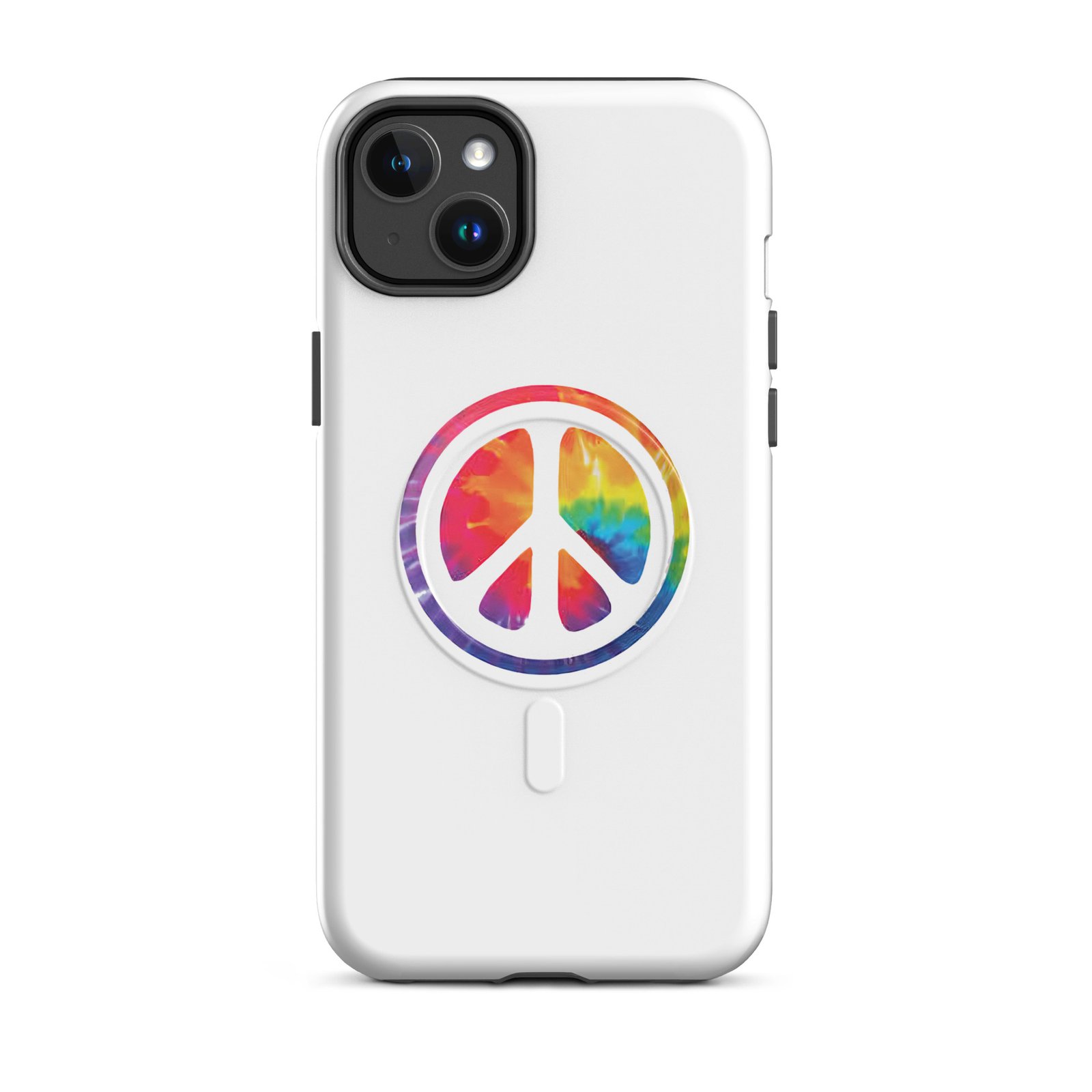 Retro Peace Sign MagSafe® tough case for iPhone® - Image 3
