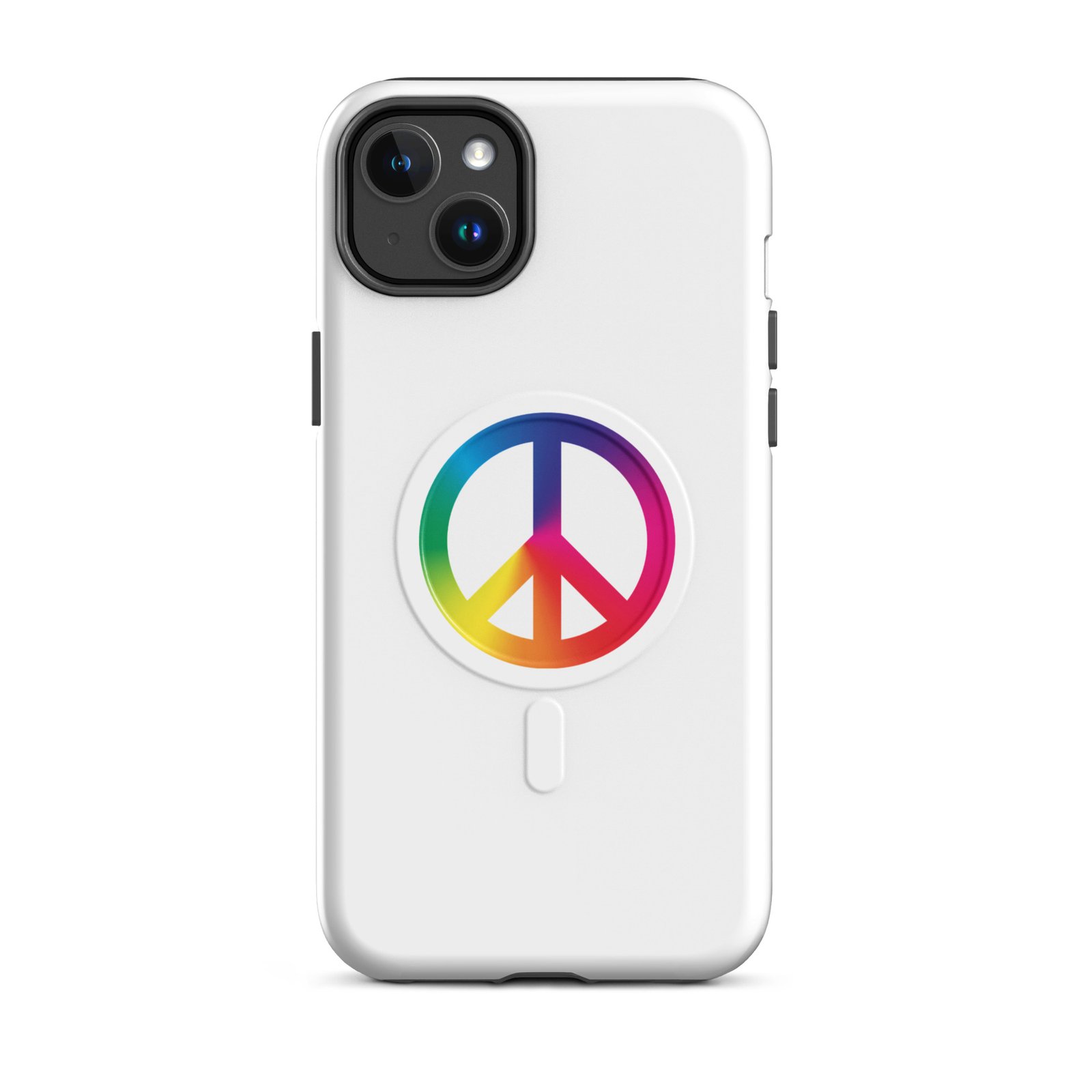 Tie Dye Peace Sign MagSafe® tough case for iPhone® - Image 3