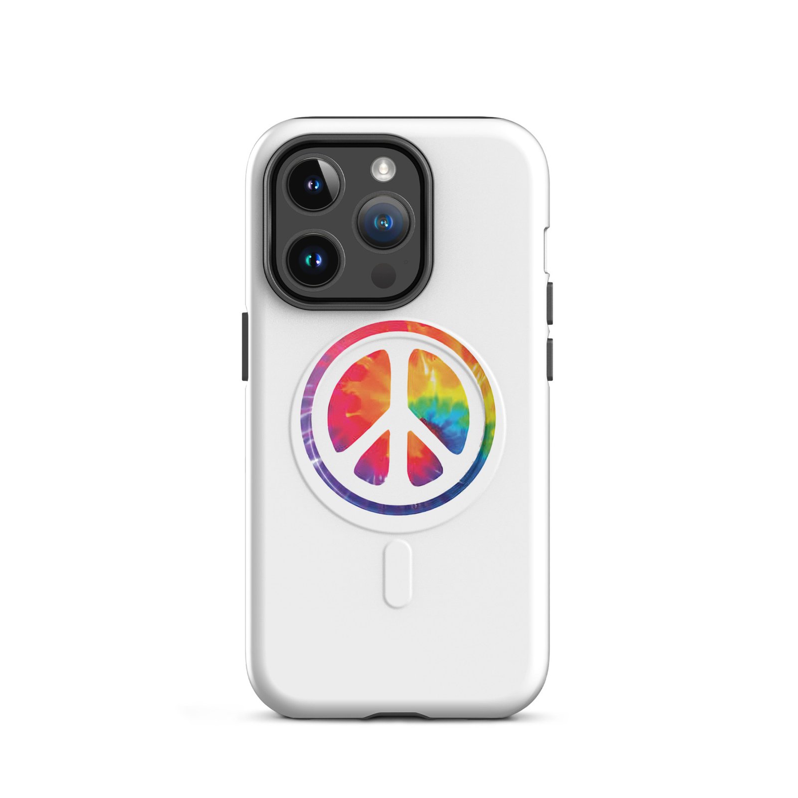 Retro Peace Sign MagSafe® tough case for iPhone® - Image 4