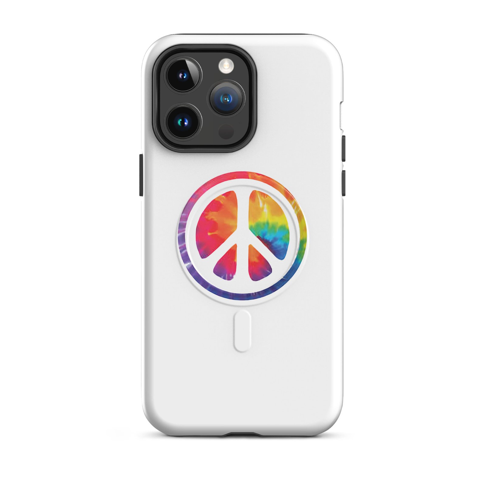 Retro Peace Sign MagSafe® tough case for iPhone® - Image 5