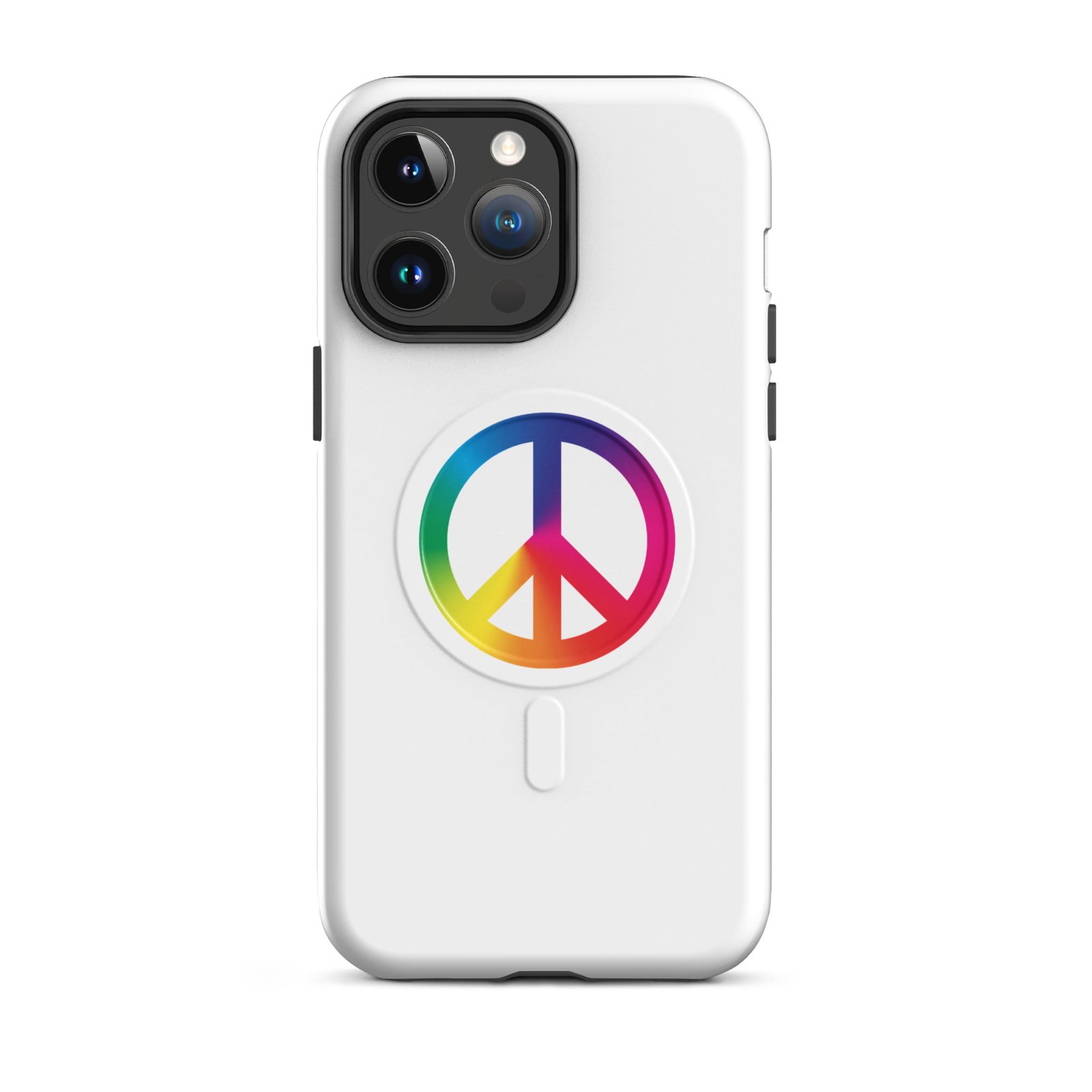 Tie Dye Peace Sign MagSafe® tough case for iPhone® - Image 5