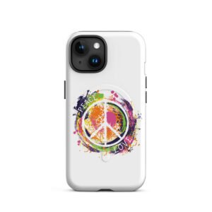 Swirl Peae Sign MagSafe® tough case for iPhone®