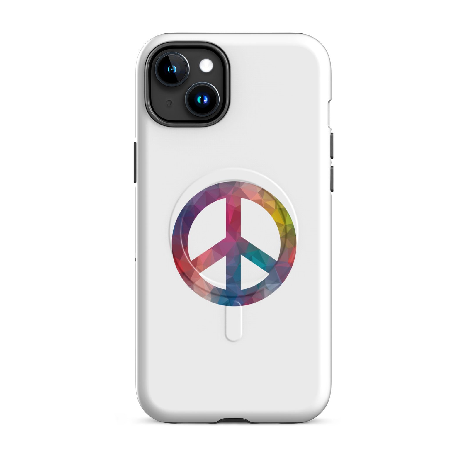 Bevel Peace Sign MagSafe® tough case for iPhone® - Image 6
