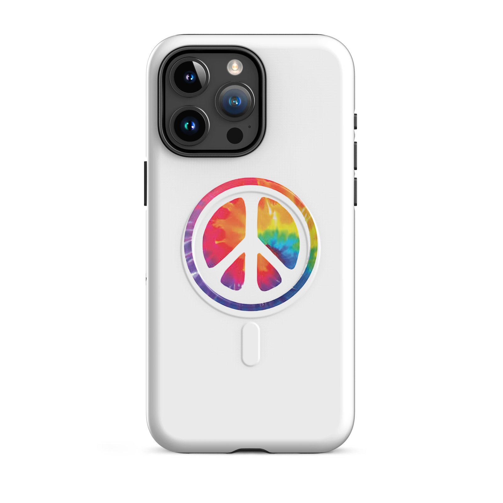 Retro Peace Sign MagSafe® tough case for iPhone® - Image 8
