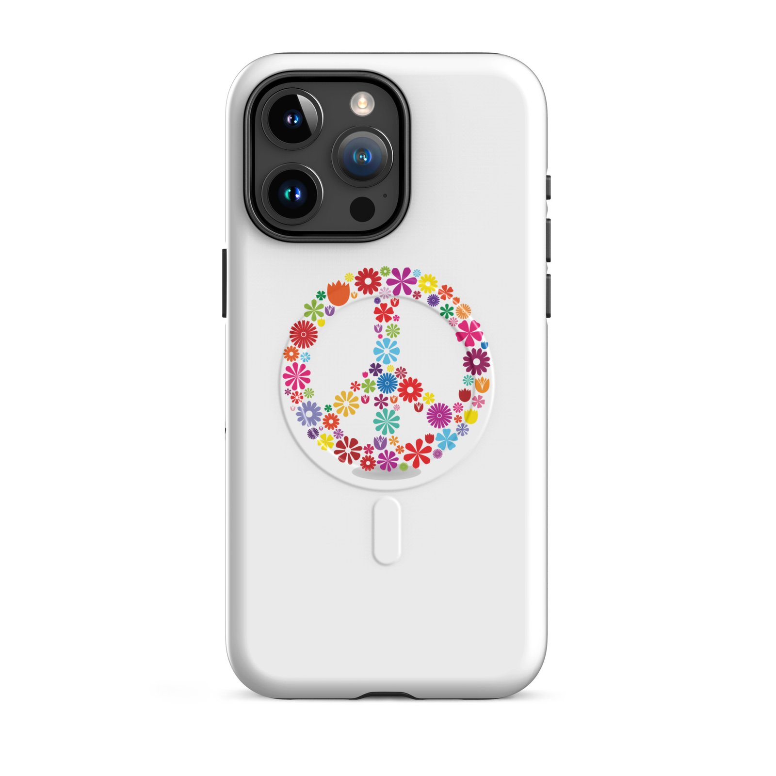 Flower Peace Sign MagSafe® tough case for iPhone® - Image 8