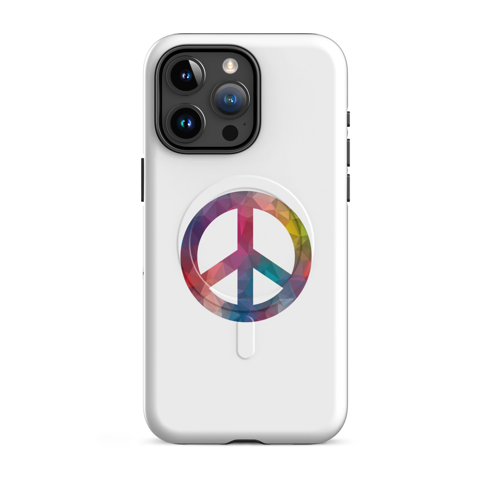 Bevel Peace Sign MagSafe® tough case for iPhone® - Image 8