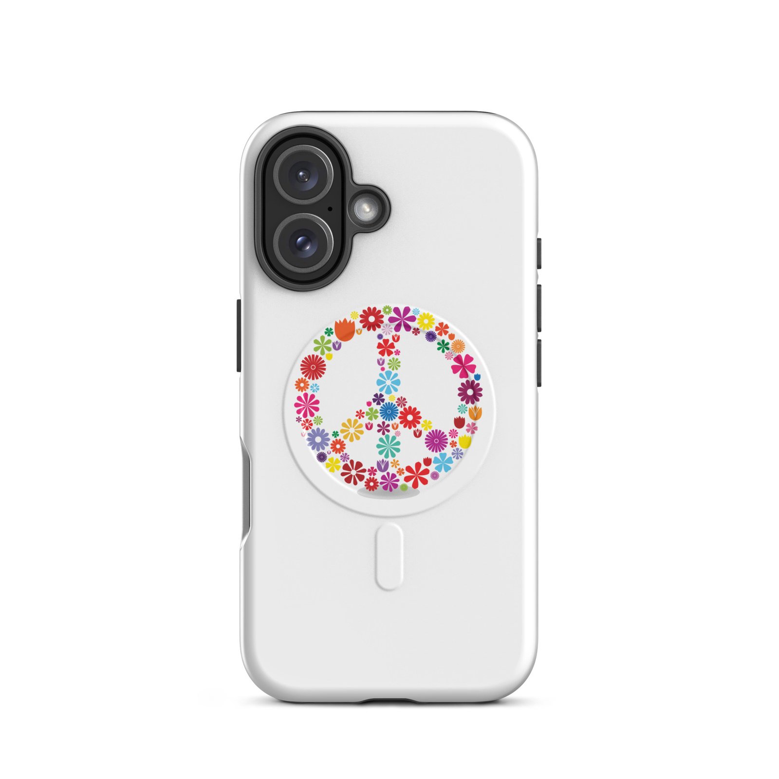 Flower Peace Sign MagSafe® tough case for iPhone® - Image 9
