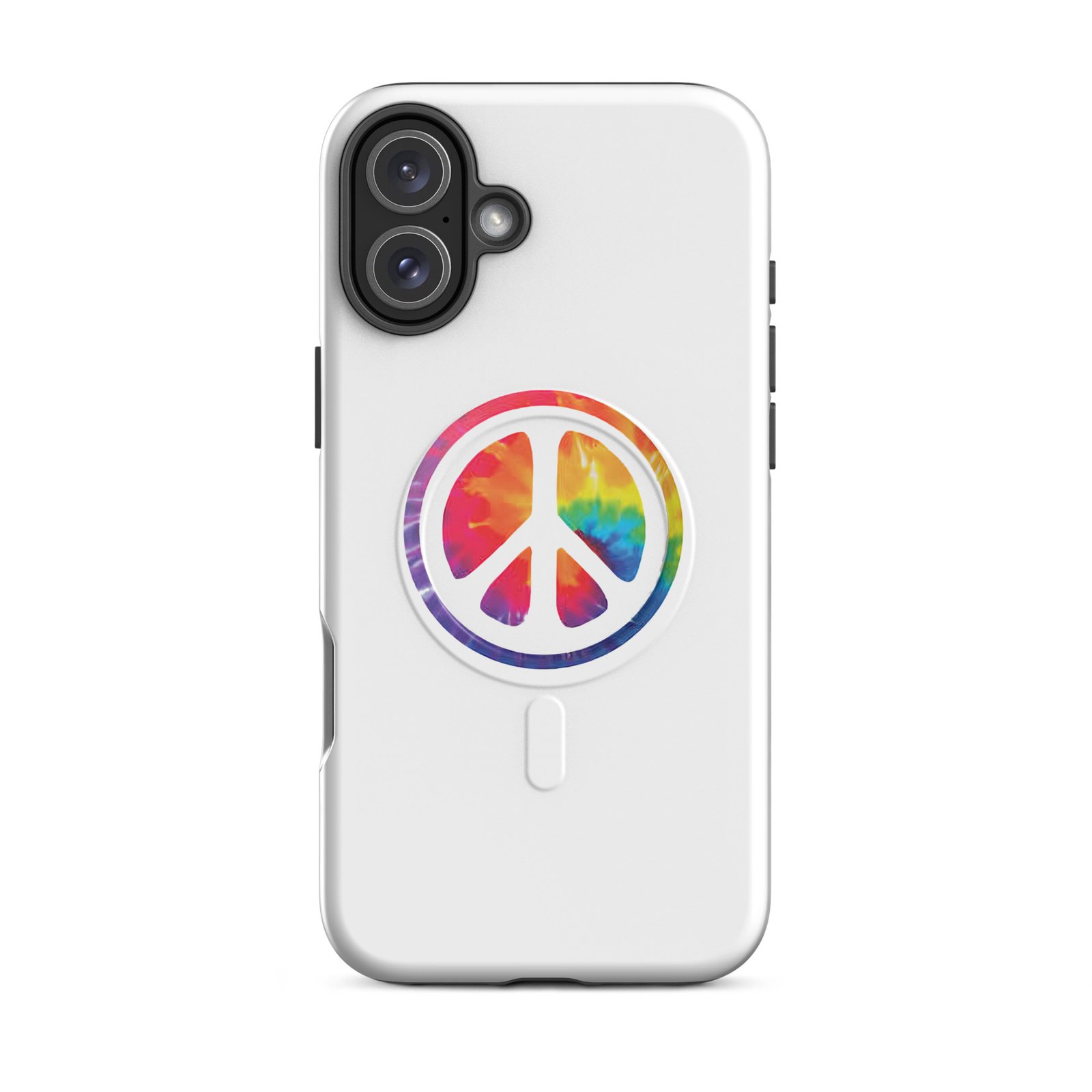 Retro Peace Sign MagSafe® tough case for iPhone® - Image 10
