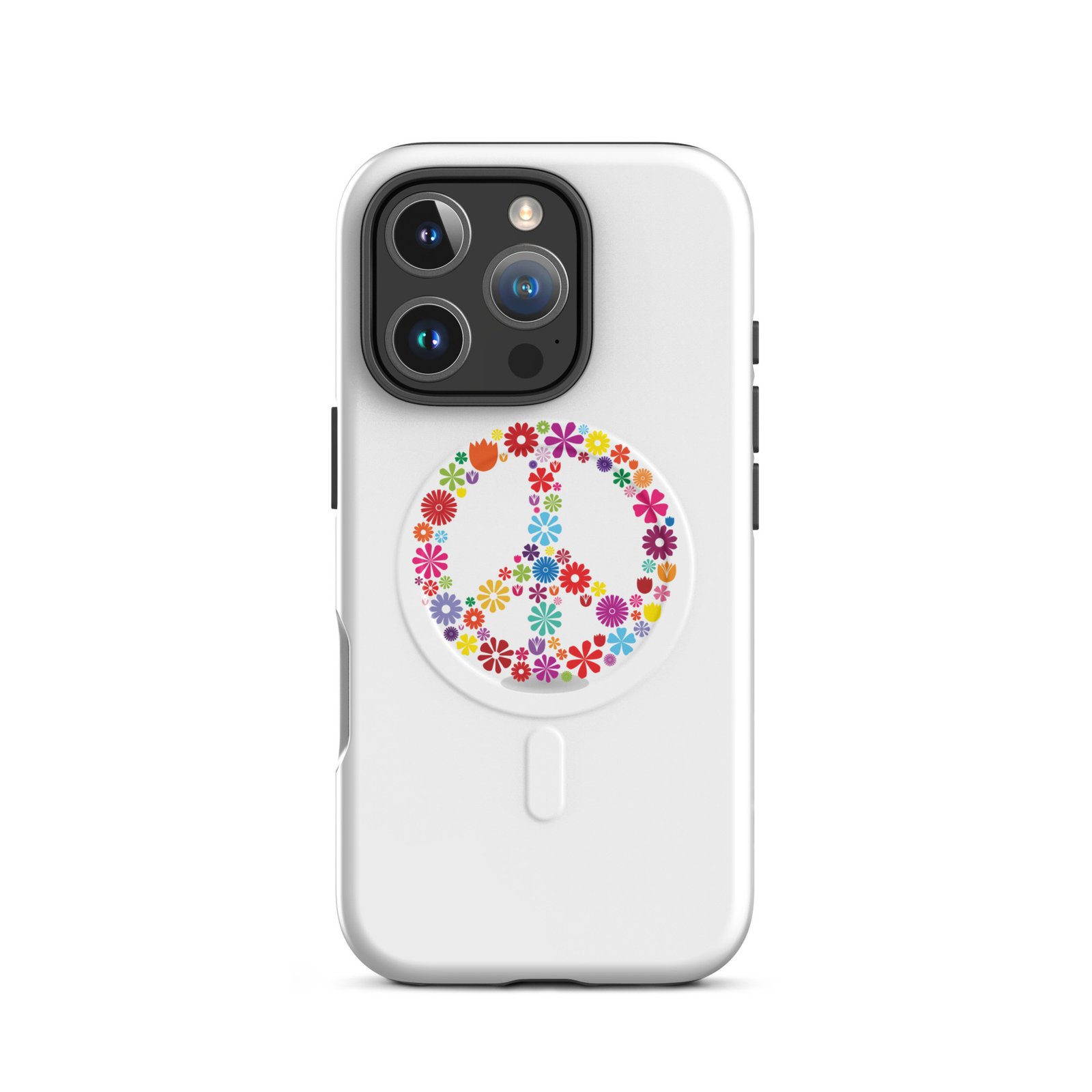 Flower Peace Sign MagSafe® tough case for iPhone® - Image 11