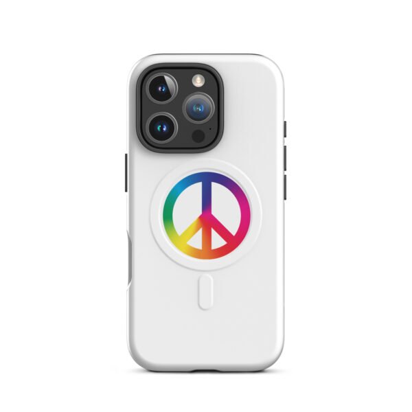 Tie Dye Peace Sign MagSafe® tough case for iPhone® - Image 11