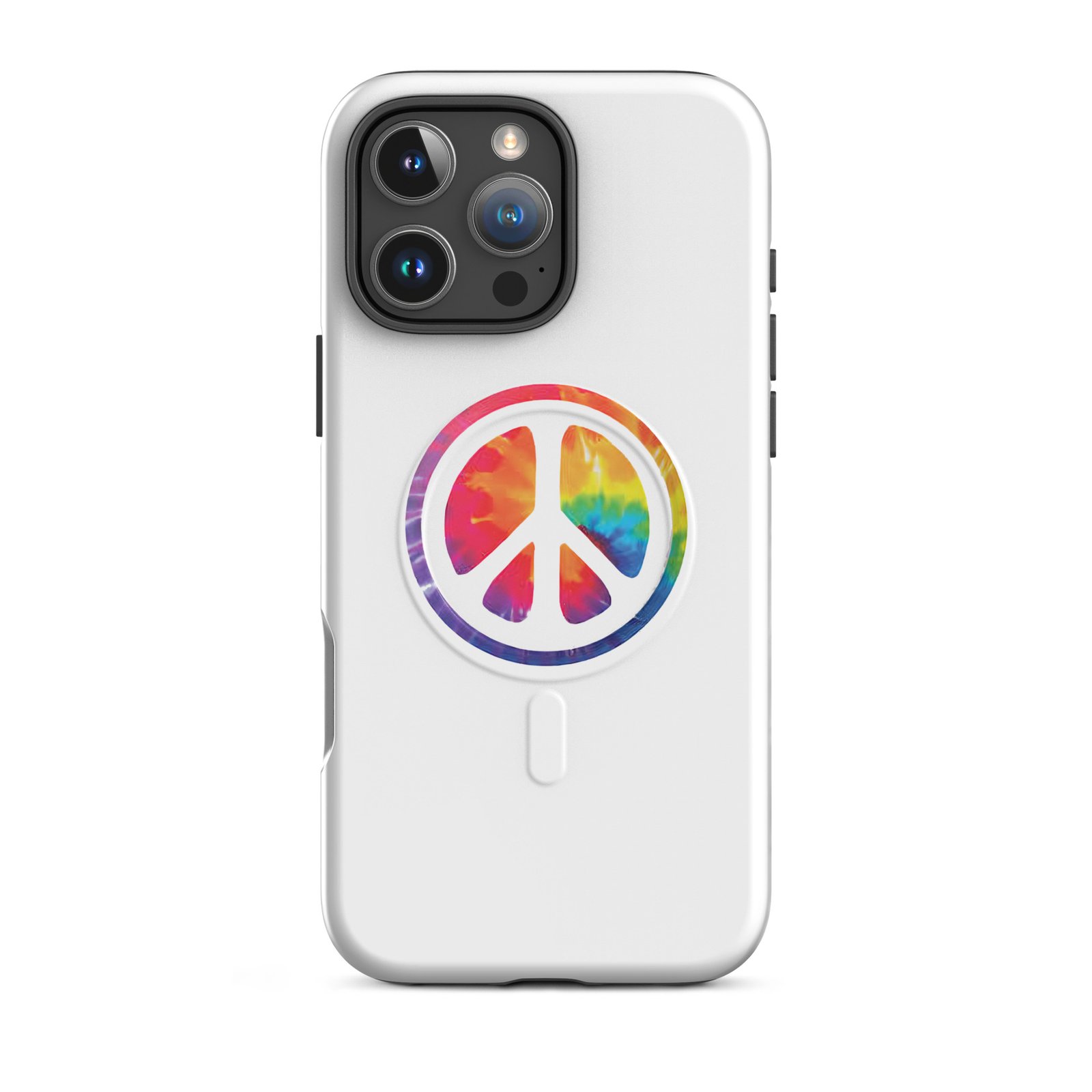 Retro Peace Sign MagSafe® tough case for iPhone® - Image 12