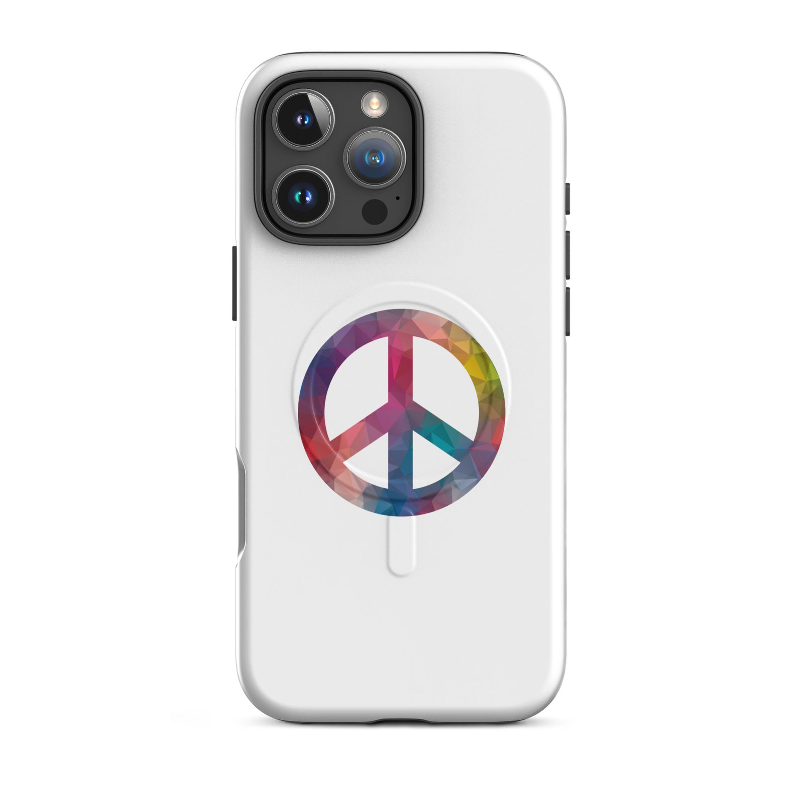 Bevel Peace Sign MagSafe® tough case for iPhone® - Image 12
