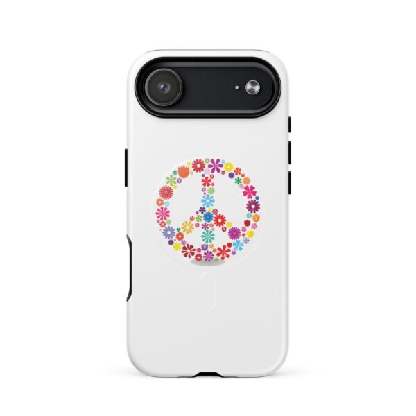 Flower Peace Sign MagSafe® tough case for iPhone® - Image 14