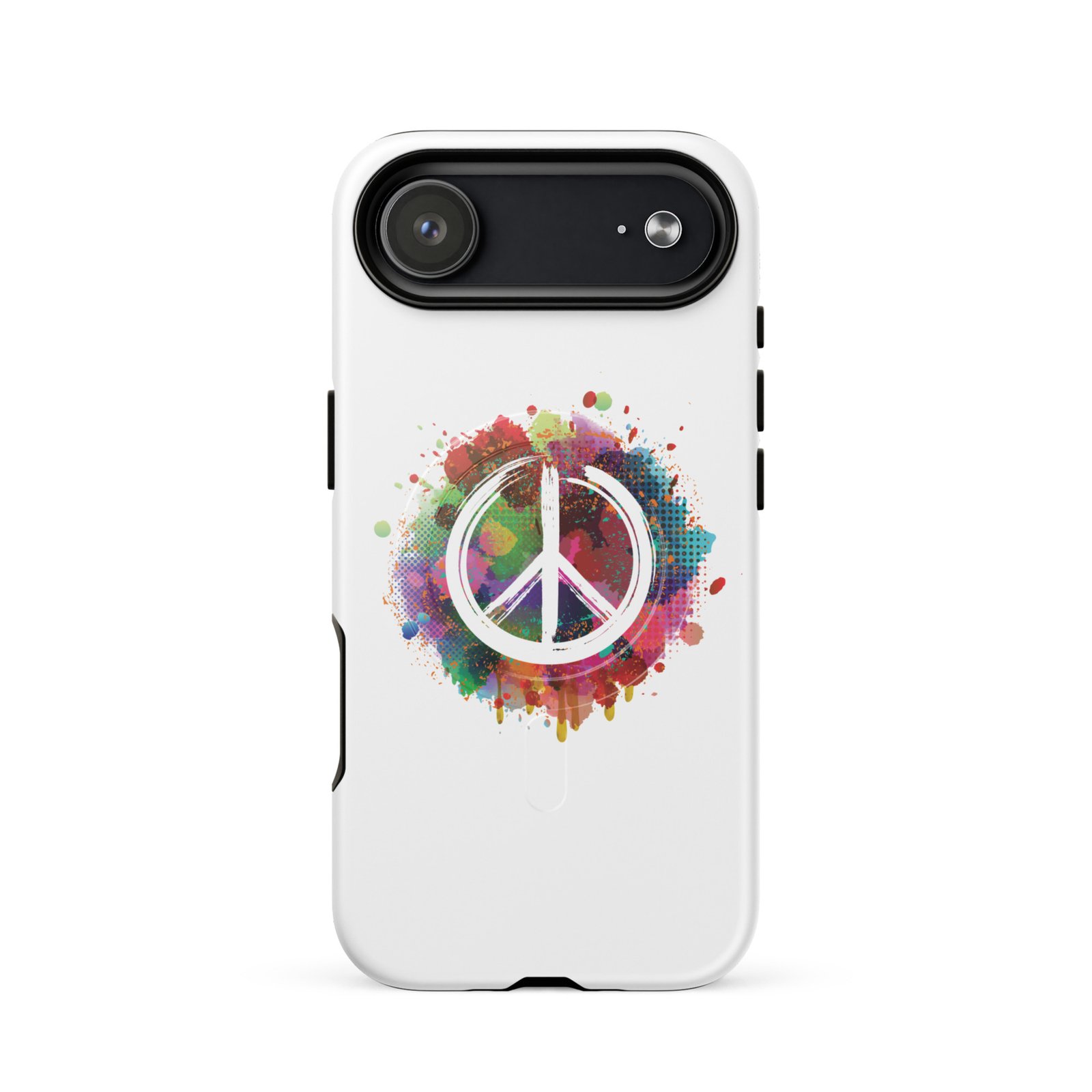 Splatter Peace Sign MagSafe® tough case for iPhone® - Image 14