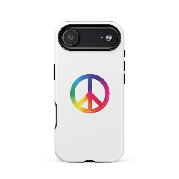 Tie Dye Peace Sign MagSafe® tough case for iPhone® - Image 14