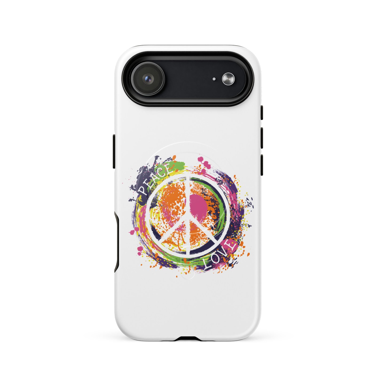 Swirl Peae Sign MagSafe® tough case for iPhone® - Image 14
