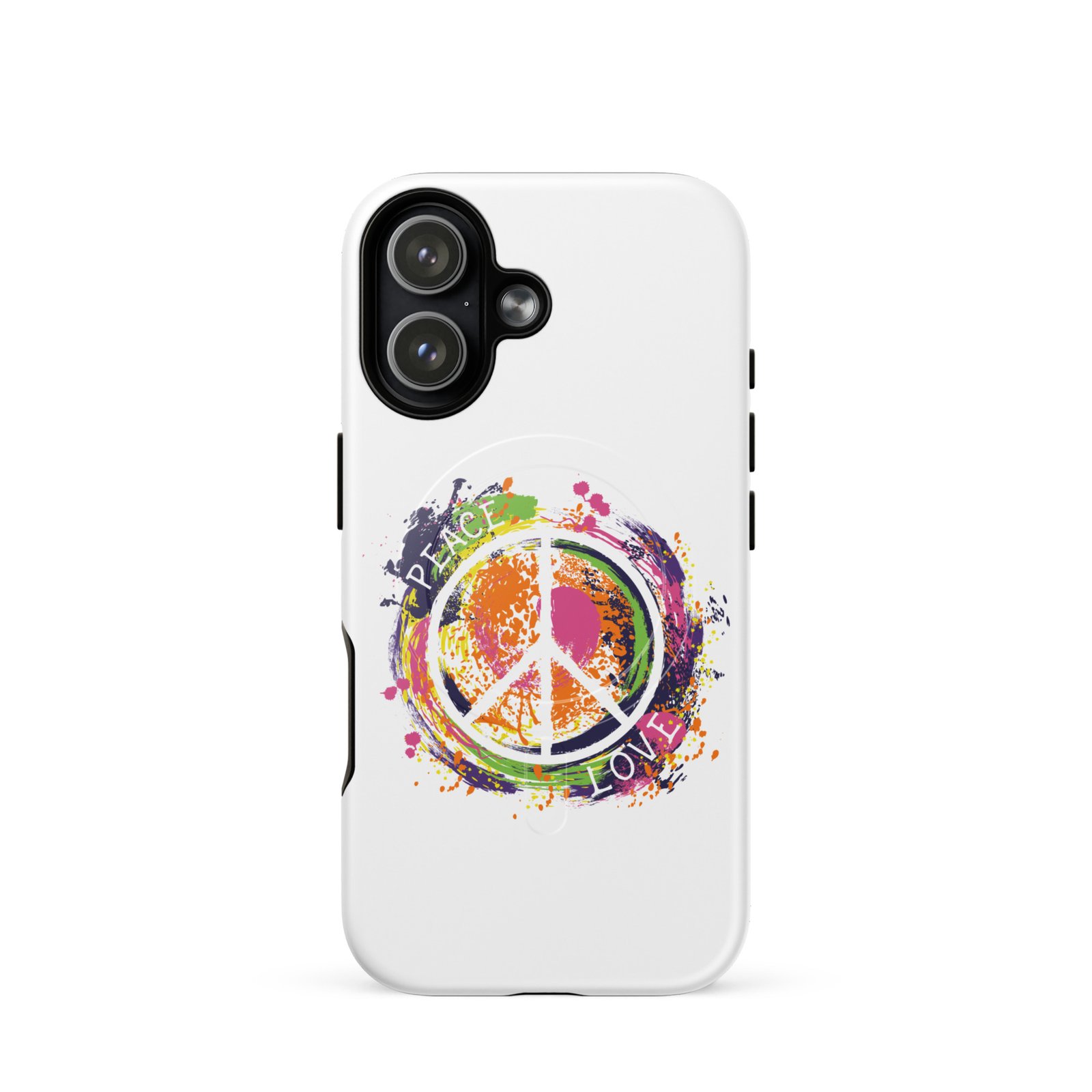 Swirl Peae Sign MagSafe® tough case for iPhone® - Image 13