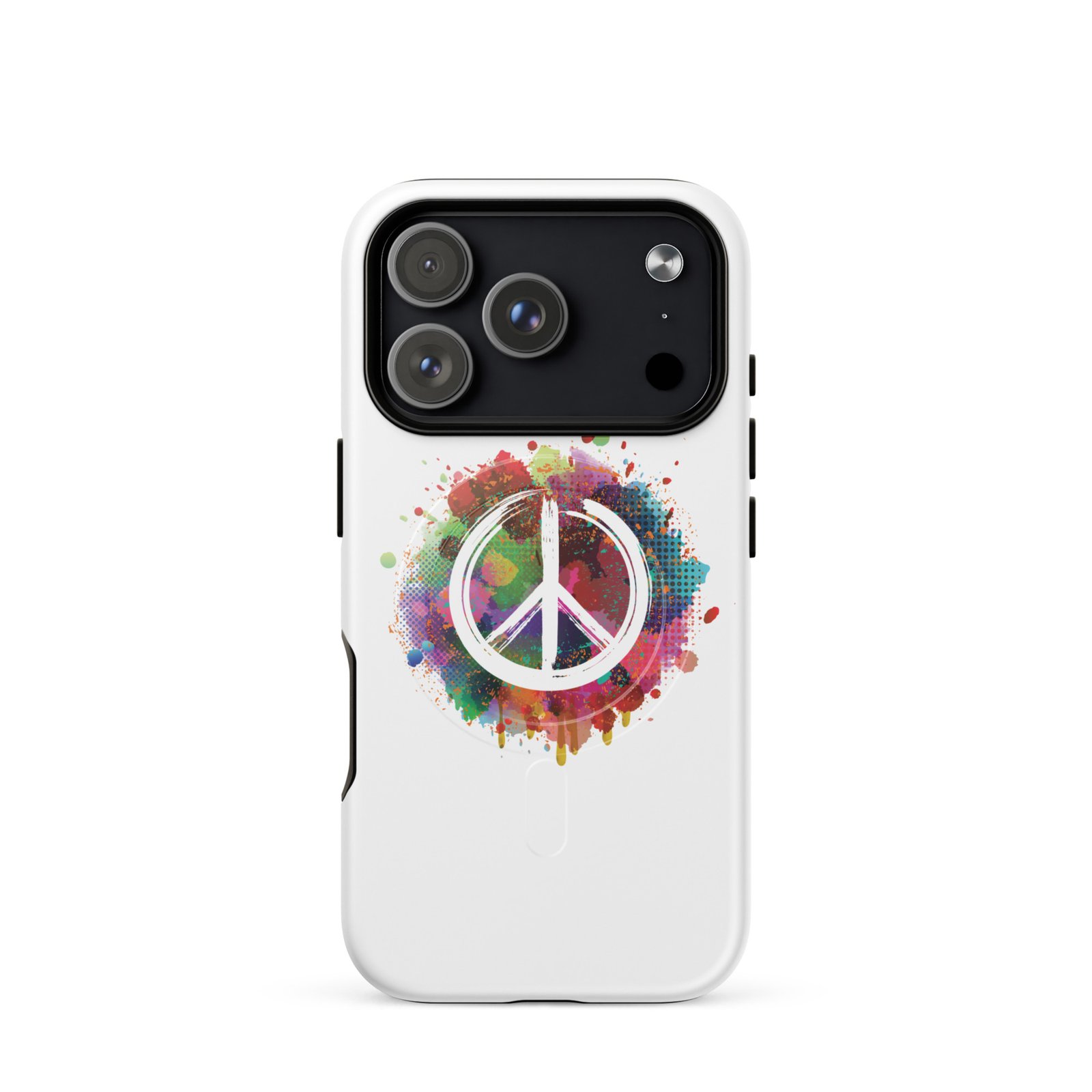 Splatter Peace Sign MagSafe® tough case for iPhone® - Image 15