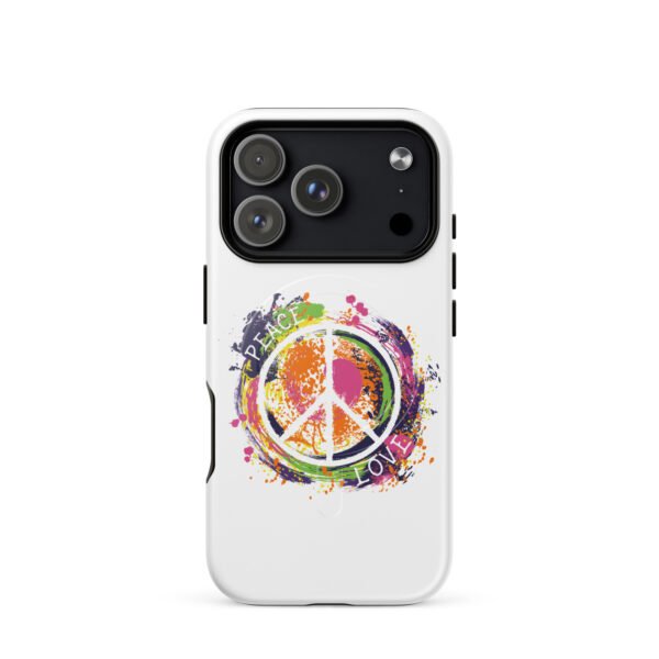 Swirl Peae Sign MagSafe® tough case for iPhone® - Image 15