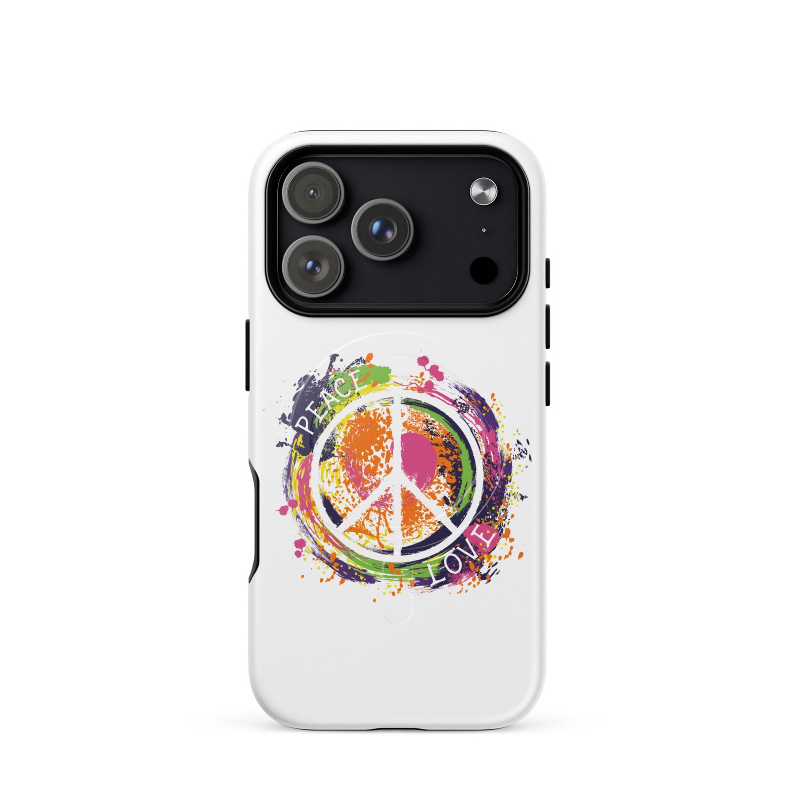 Swirl Peae Sign MagSafe® tough case for iPhone® - Image 15