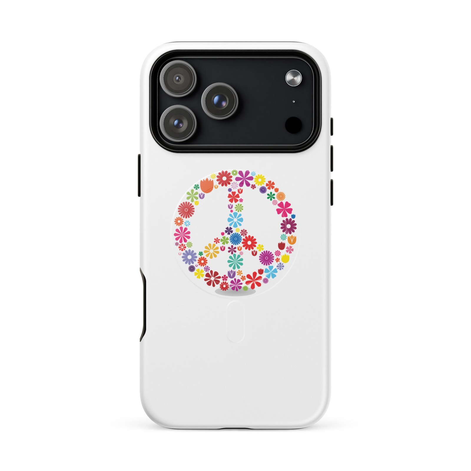 Flower Peace Sign MagSafe® tough case for iPhone® - Image 16