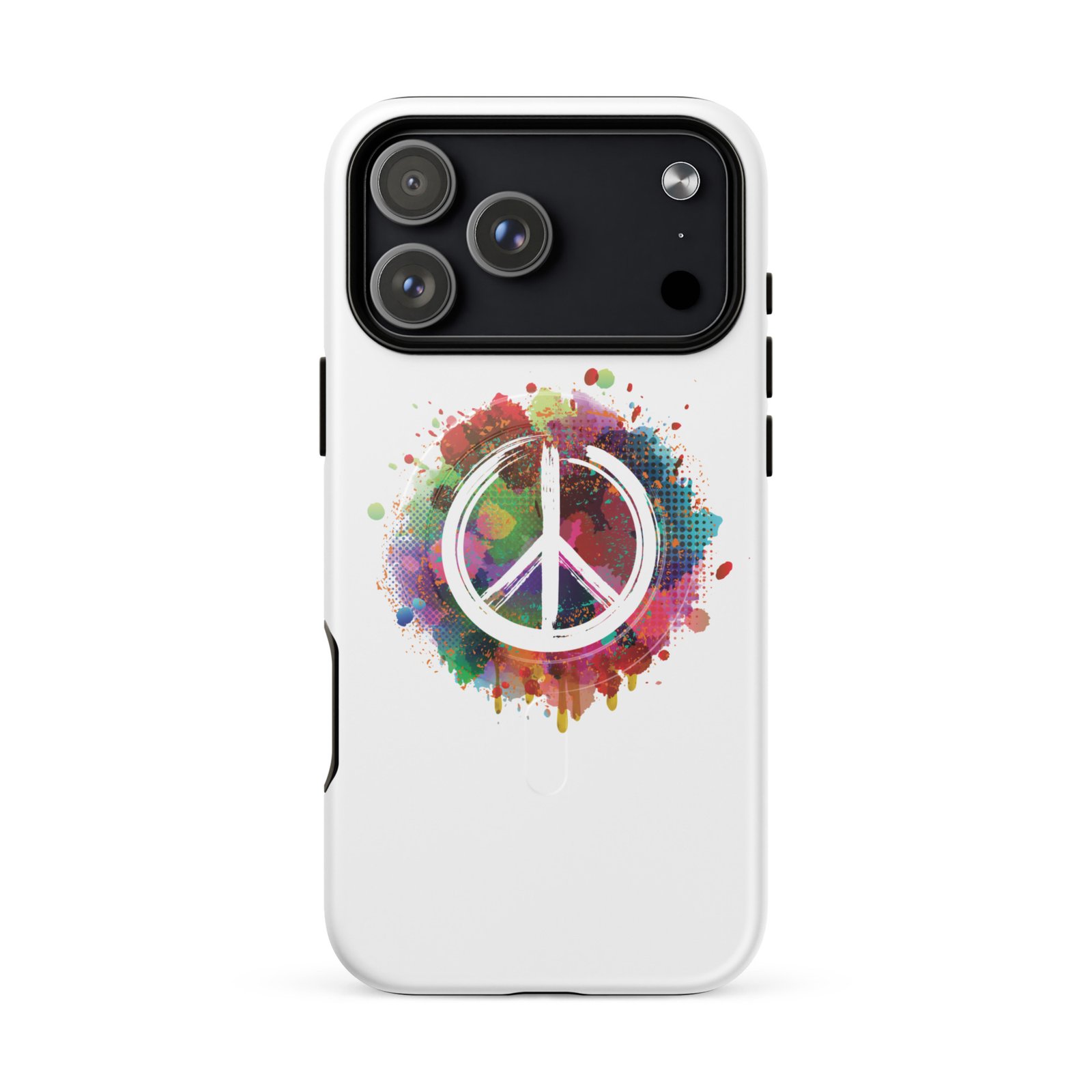 Splatter Peace Sign MagSafe® tough case for iPhone® - Image 16