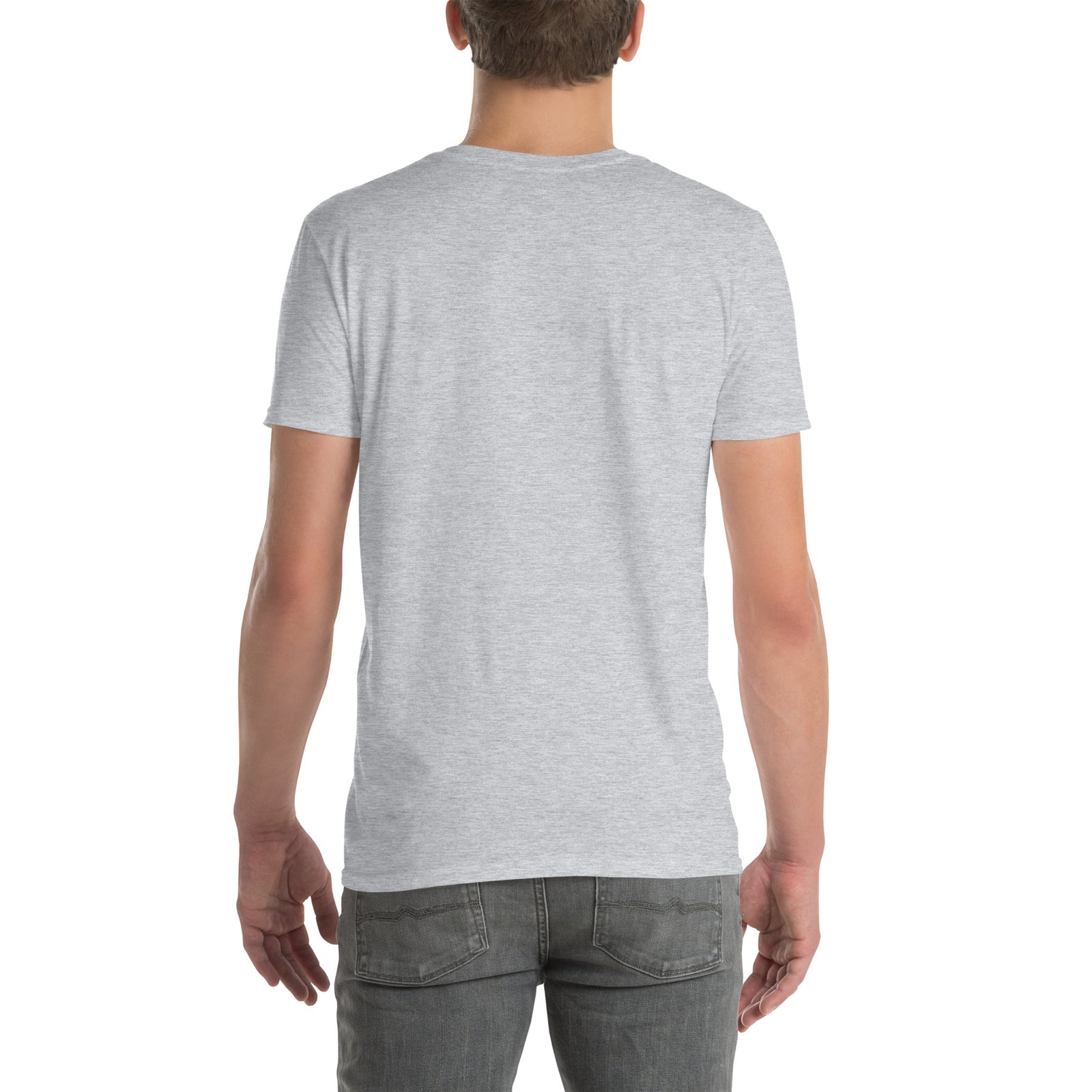 Bevel Peace Sign Short-Sleeve Unisex T-Shirt - Image 2
