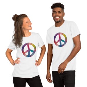 Bevel Peace Sign Unisex t-shirt