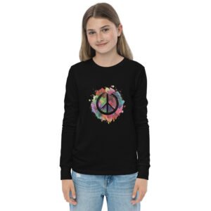 Splatter Youth long sleeve tee
