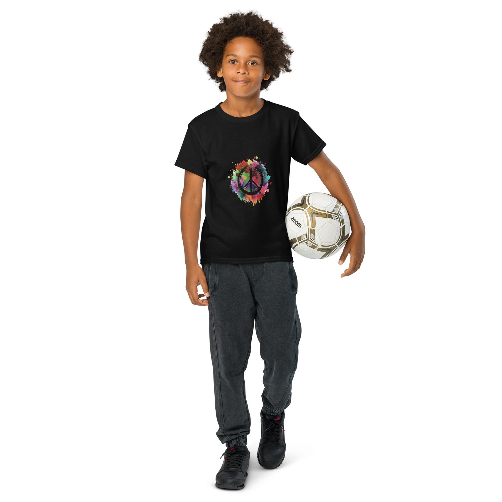 Splatter Peace Sign Youth t-shirt - Image 6