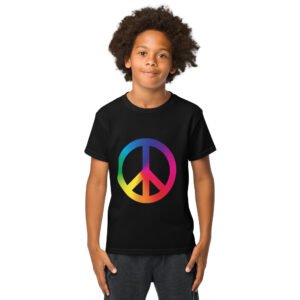 Tie Dye Peace Sign Youth t-shirt