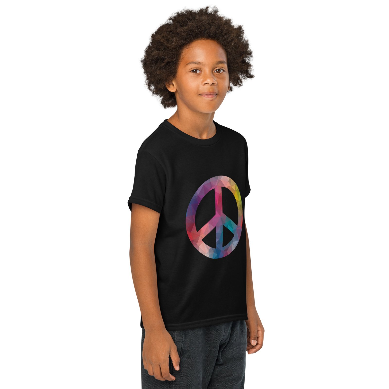 Bevel Peace Sign Youth t-shirt - Image 4