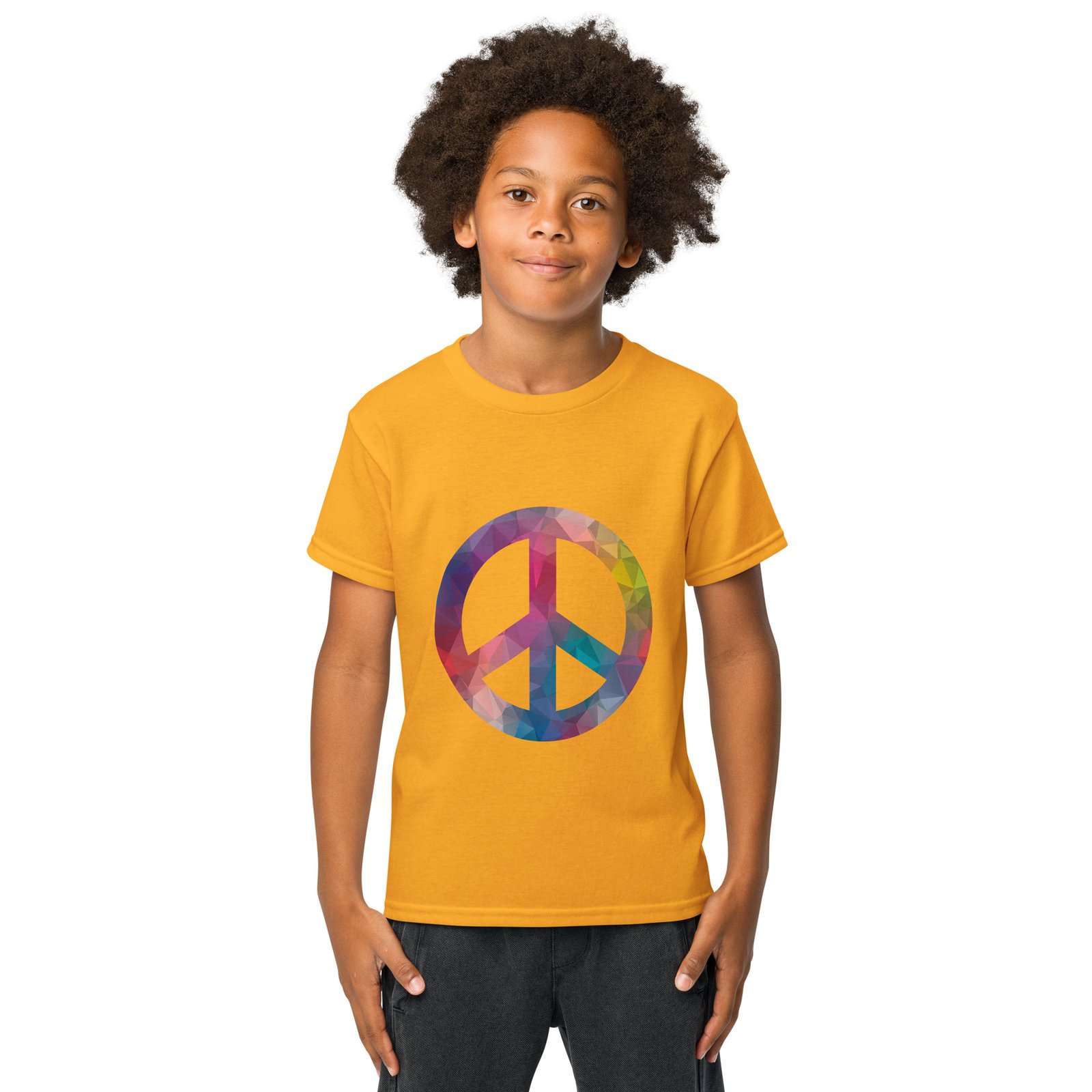 Bevel Peace Sign Youth t-shirt - Image 7