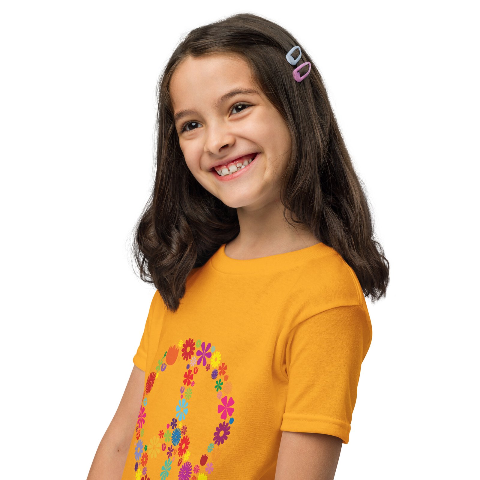 Flower Peace Sign Youth t-shirt - Image 5