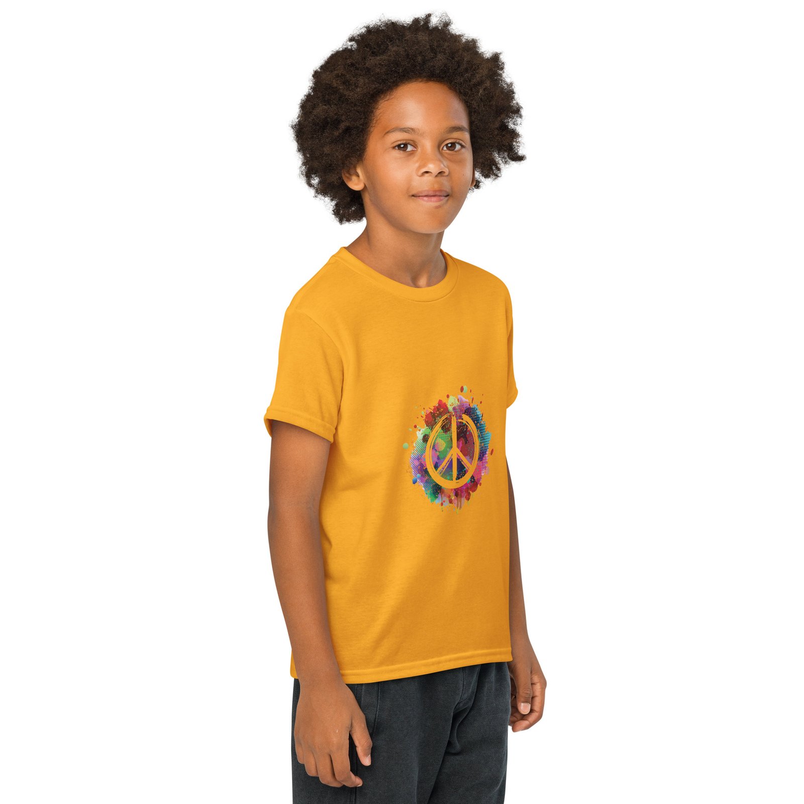 Splatter Peace Sign Youth t-shirt - Image 10