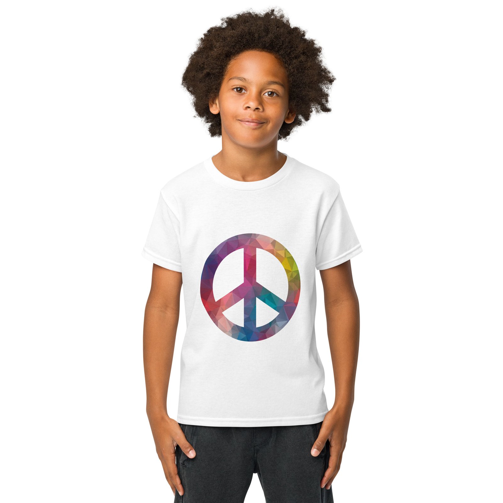 Bevel Peace Sign Youth t-shirt - Image 13