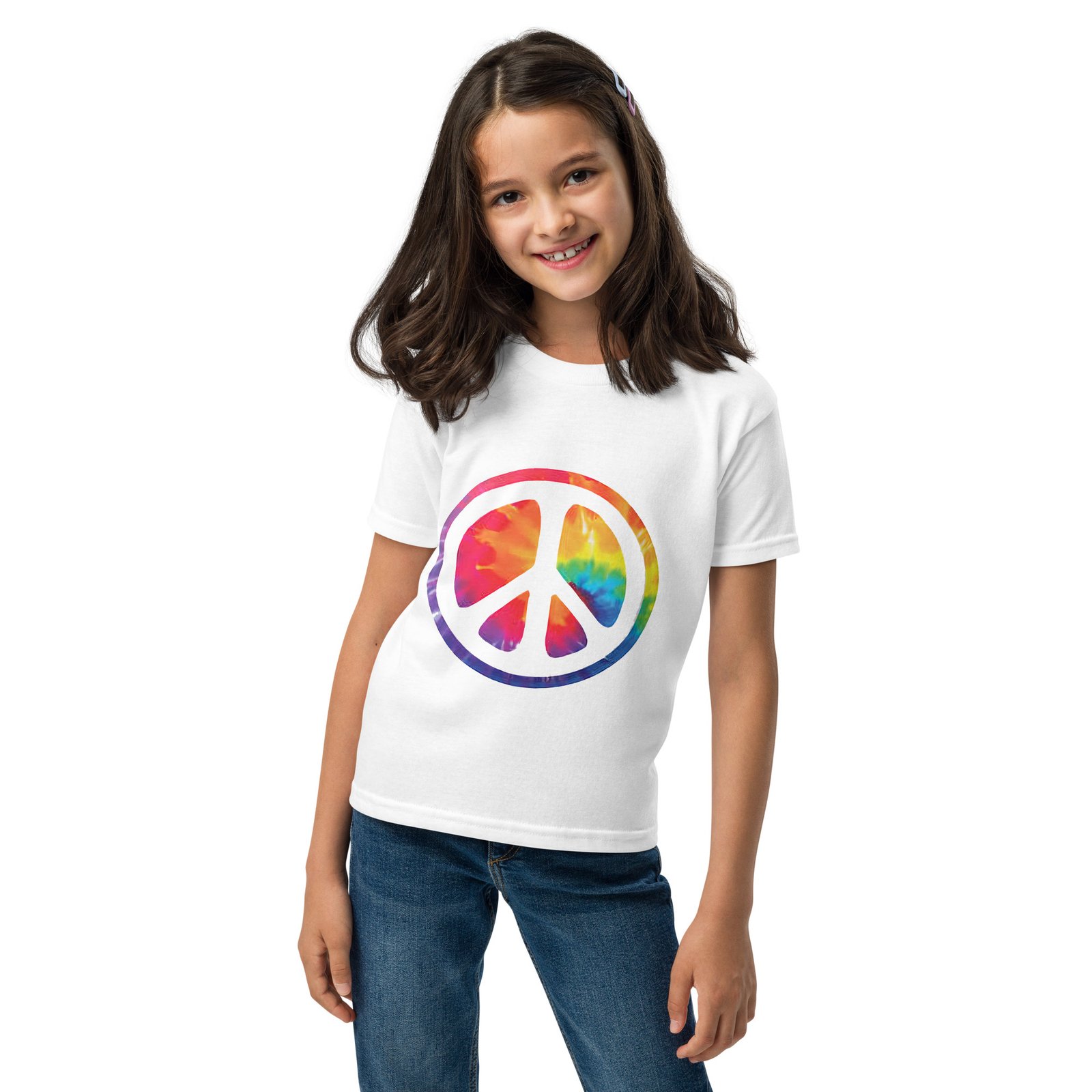 Retro Peace Sign Youth t-shirt - Image 7